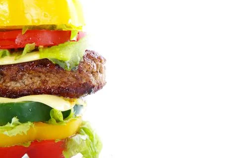 Vegetable burger Stock-Fotos