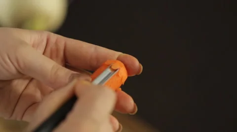 Vegetable Carving Stock Footage 51523471