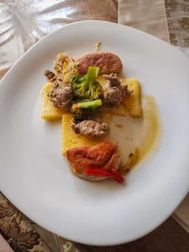Vegetable Dish Meal 스톡 사진