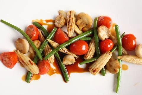 Vegetable dish Stock Photos