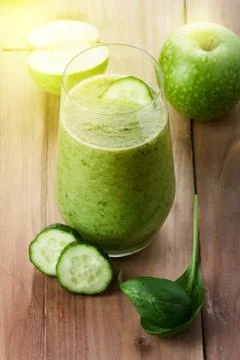 Vegetable drink Stock Photos