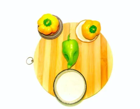 Vegetable face. Photos