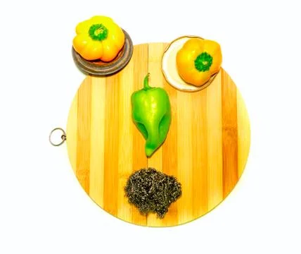 Vegetable face. Foto stock