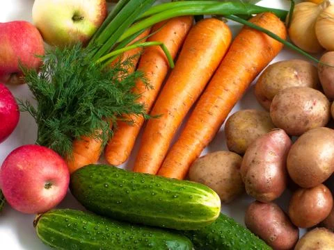 Vegetable food Stock Photos