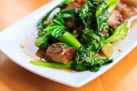 Vegetable Fried Stock Photos