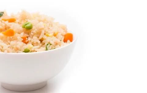 Vegetable Fried Rice Foto stock
