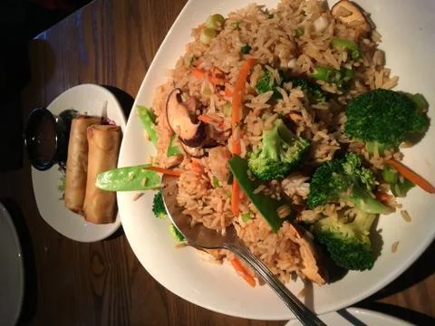 Vegetable Fried Rice Stock Photos