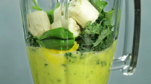 Vegetable Fruit Juice Blender Front Stock Footage 44065998