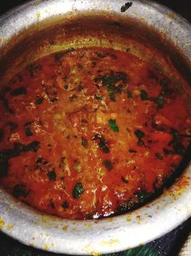 Vegetable gravy Stock Photos