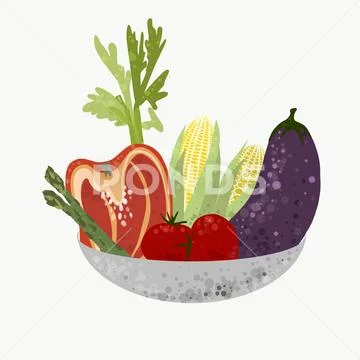 Vegetable Stock Illustration