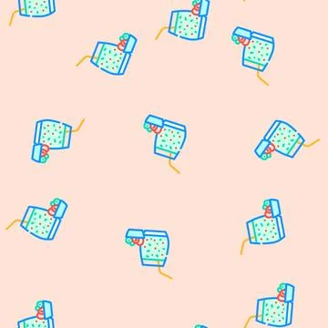 Vegetable juice meal drink vector seamless pattern Stock Illustration
