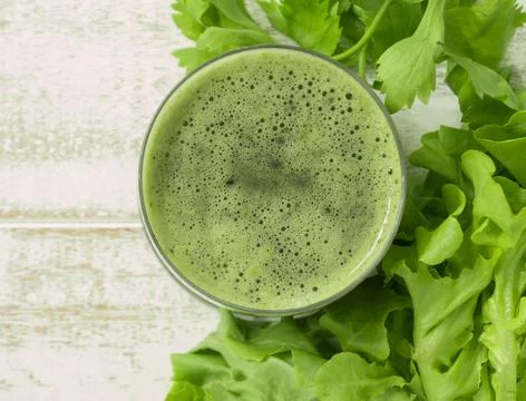 Vegetable juices Stock Photos
