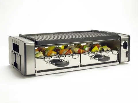 Vegetable kabob 스톡 사진