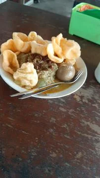 Vegetable Lontong Fotos de archivo