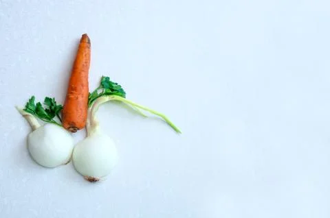 Vegetable making in size. potency Stock Photos