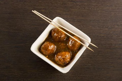 Vegetable Manchurian Foto stock