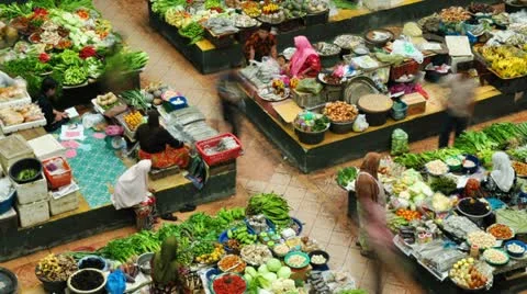 Vegetable market. Stock Footage 11629316