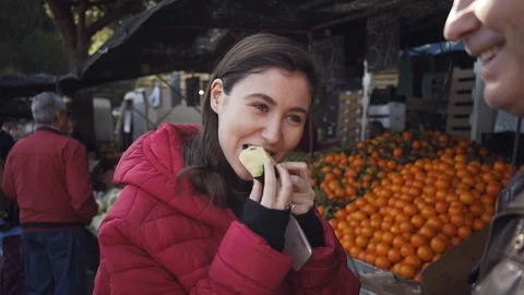 Vegetable market Stock-Footage 126369879