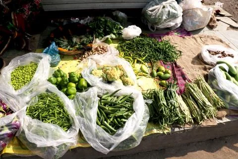 Vegetable in market Stock Photos