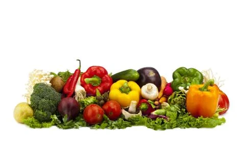 Vegetable Medley Stock Photos