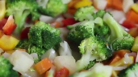 Vegetable mix Stock Footage 272794053