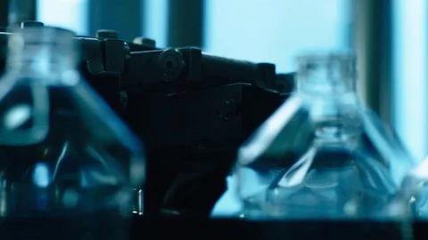Vegetable oil factory Stock Footage 90671413