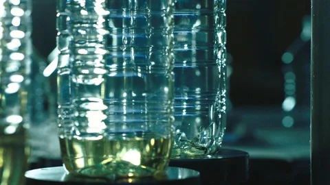 Vegetable oil factory Stock Footage 90671998
