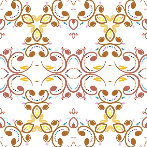 Vegetable ornament Stock Illustration