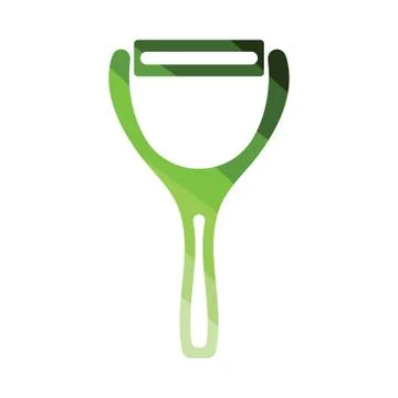 Vegetable peeler icon Stock Illustration