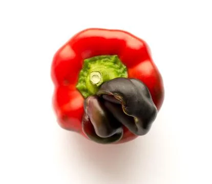The vegetable Pepper. Foto stock