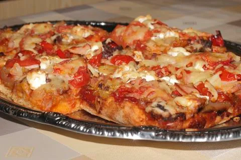 Vegetable pie Foto stock