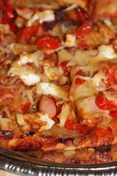 Vegetable pie Stock Photos