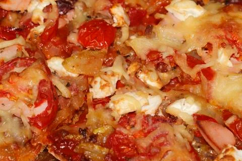 Vegetable pie Stock Photos