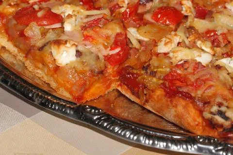 Vegetable pie Stock Photos