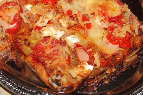 Vegetable pie Stock Photos