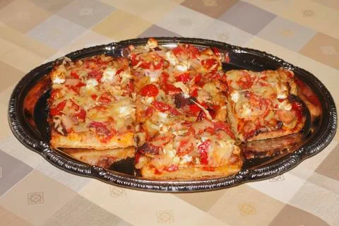 Vegetable pie Foto stock