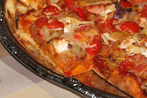 Vegetable pie Stock Photos