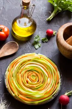 Vegetable pie Фото