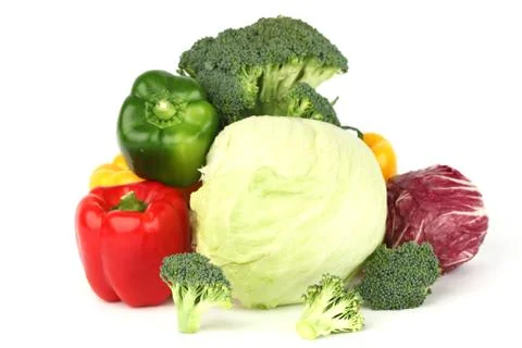 Vegetable pile Stock Photos