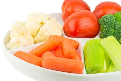 Vegetable platter Stock Photos