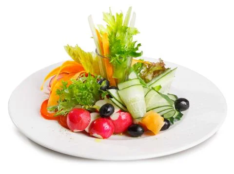 Vegetable platter Stock Photos