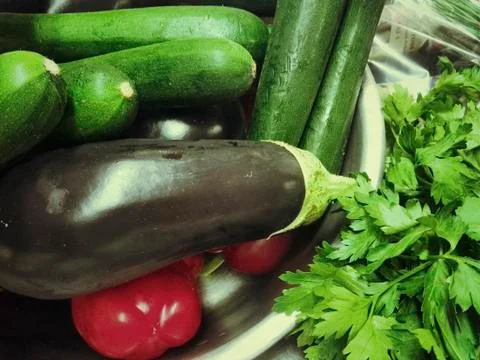 Vegetable preparation Stock Photos