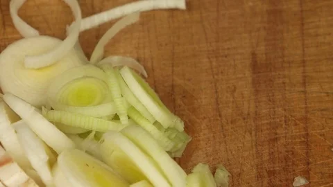 Vegetable processing for cooking Stock Footage 82930565
