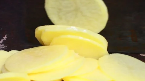 Vegetable processing Stock Footage 302159723