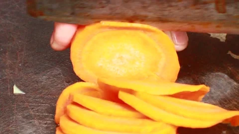 Vegetable processing Stock Footage 302159745