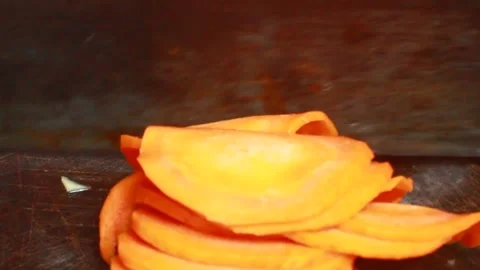 Vegetable processing Stock Footage 302159748