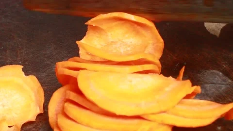 Vegetable processing Stock Footage 302159758
