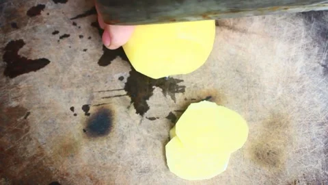 Vegetable processing Stock Footage 302159760