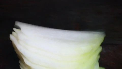 Vegetable processing Stock Footage 302159776