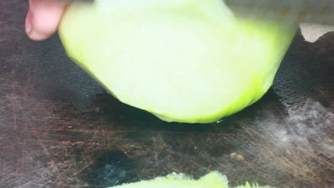 Vegetable processing Stock Footage 302159777